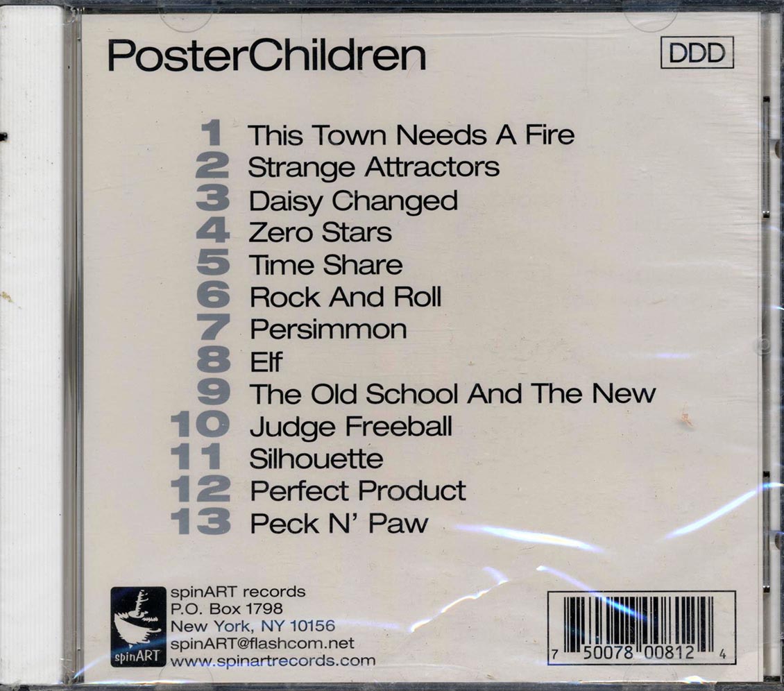 Poster Children - DDD [New CD]