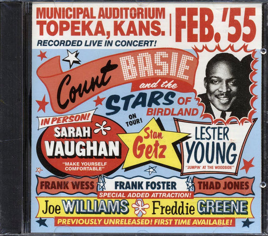 Count Basie - Count Basie And The Stars Of Birdland On Tour: Topeka Kansas 1955 [New CD]
