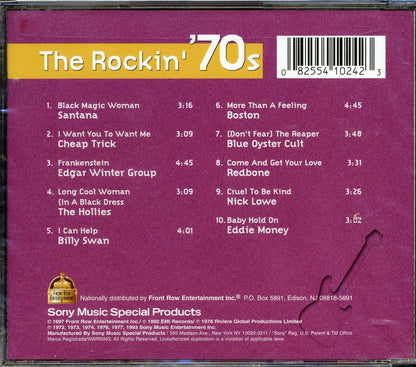 Blue Oyster Cult, Santana, Boston, Cheap Trick, Etc. - The Rockin' '70s [New CD]