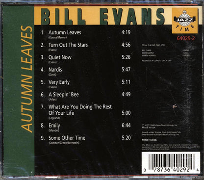 Bill Evans - Autumn Leaves [New CD]
