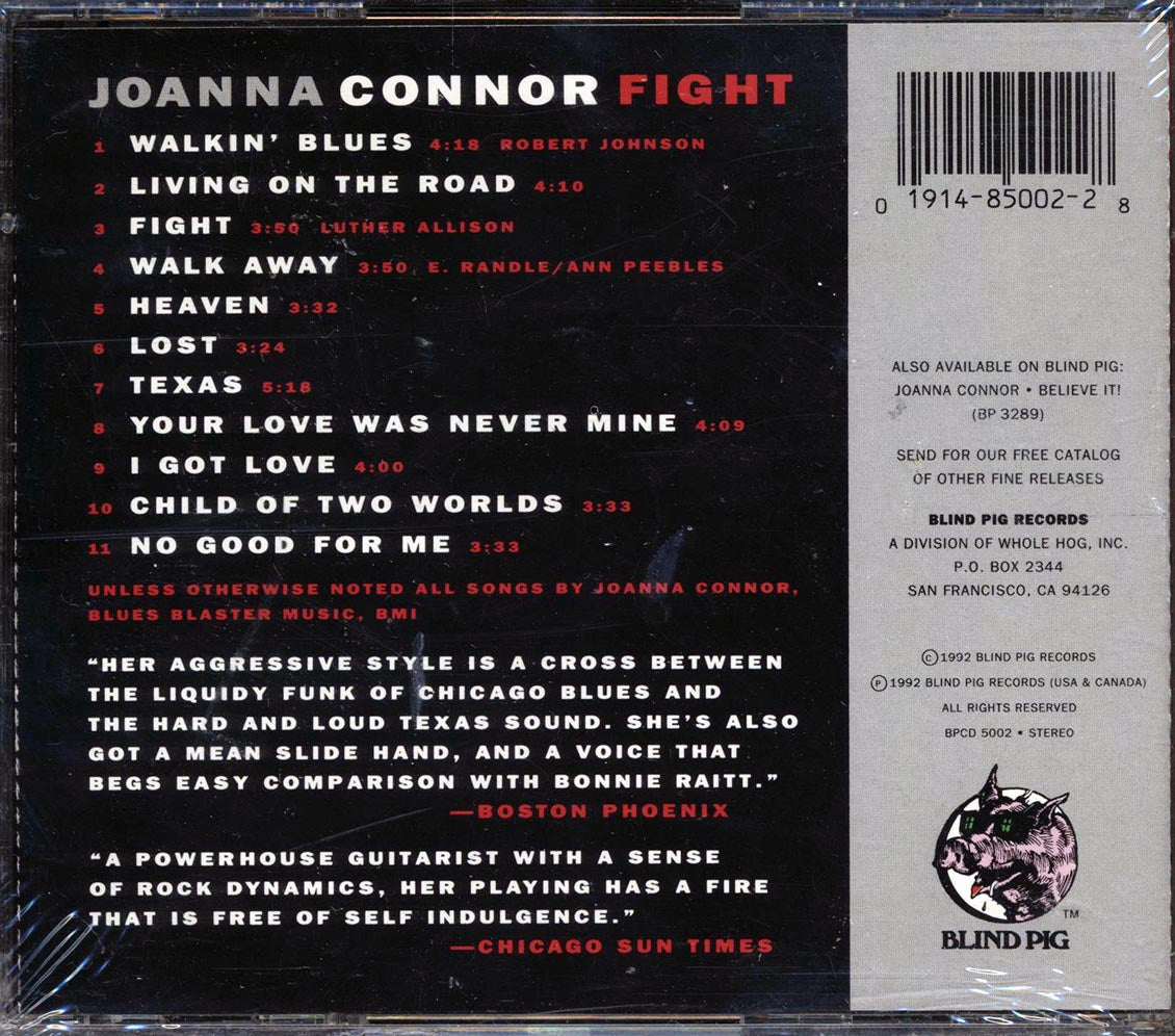 Joanna Connor - Fight [New CD]
