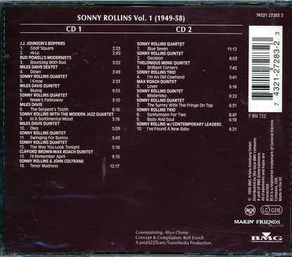 Sonny Rollins - Sonny Rollins Volume 1: 1949-1958 (24 tracks) (2xCD) (incl. large booklet) [New CD]
