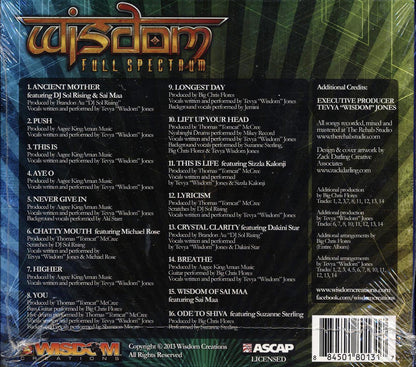 Wisdom - Full Spectrum [New CD]