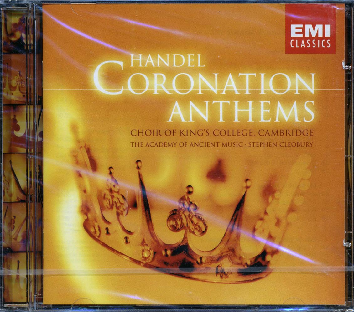 Handel, Choir Of King's College Cambridge, The Academy Of Ancient Music, Stephen Cleobury - Coronation Anthems [New CD]
