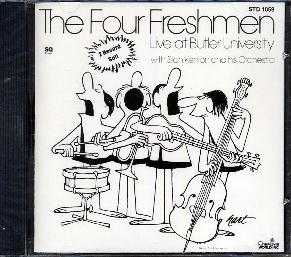 The Four Freshmen, Stan Kenton & His Orchestra - Live At Butler University [New CD]