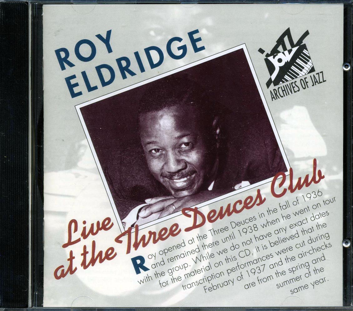 Roy Eldridge - Live At The Three Deuces Club [New CD]