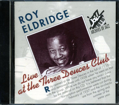 Roy Eldridge - Live At The Three Deuces Club [New CD]