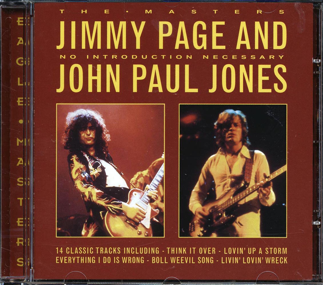 Jimmy Page, John Paul Jones - The Masters: No Introduction Necessary [New CD]