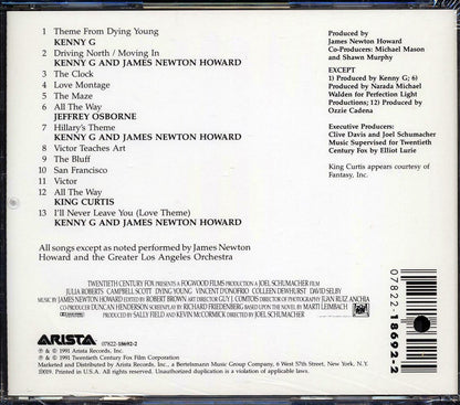 James Newton Howard - Dying Young: Original Sountrack Album [New CD]