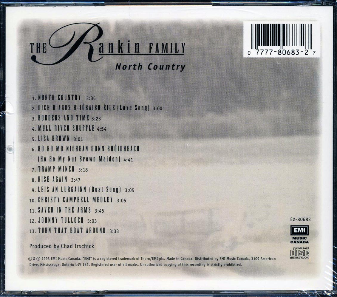 The Rankin Family - North Country [New CD]