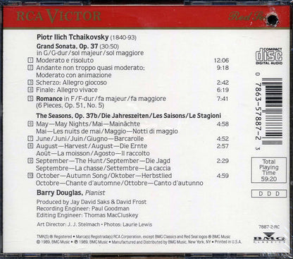 Barry Douglas - Tchaikovsky: Grand Sonata; The Seasons Excerpts [New CD]