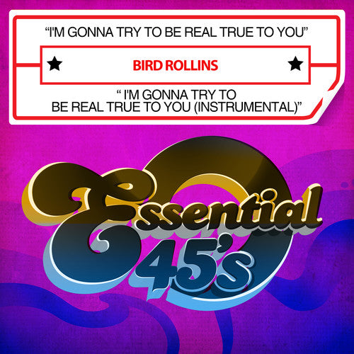 Bird Rollins - I'm Gonna Try to Be Real True to You Music CD