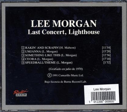 Lee Morgan - Last Concert, Lighthouse [New CD]