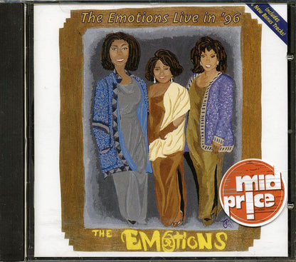Emotions - Live In '96 [New CD]