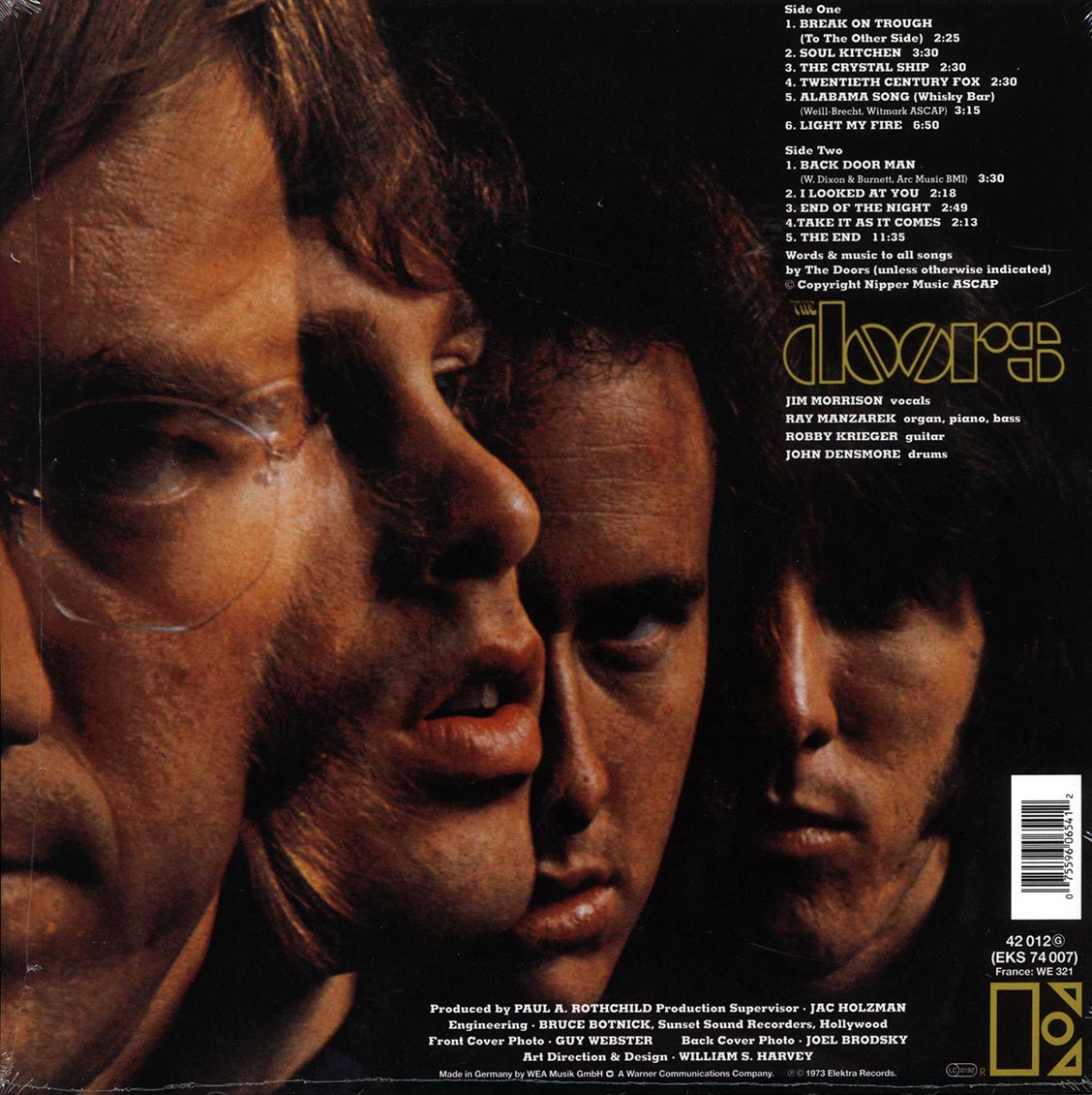 The Doors - The Doors (stereo) (180g) [New Vinyl Record LP]