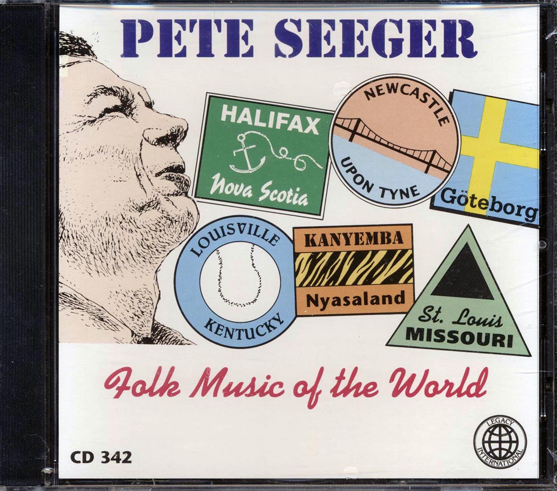 Pete Seeger - Folk Music Of The World (22 tracks) [New] [New CD]