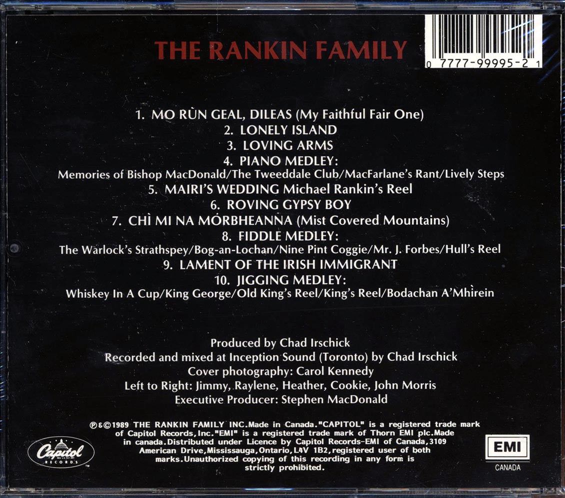 The Rankin Family - The Rankin Family [New CD]