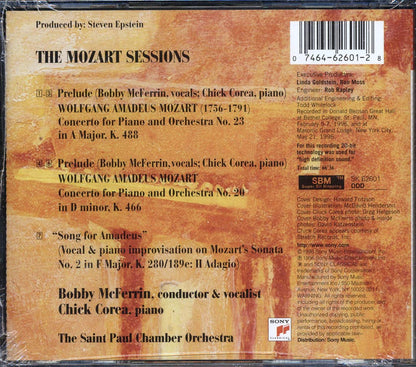 Bobby McFerrin, Chick Corea, The Saint Paul Chamber Orchestra - The Mozart Sessions [New CD]