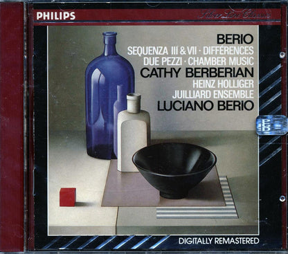 Berio - Sequenza III & VII; Differences; Due Pezzi; Chamber Music [New CD]