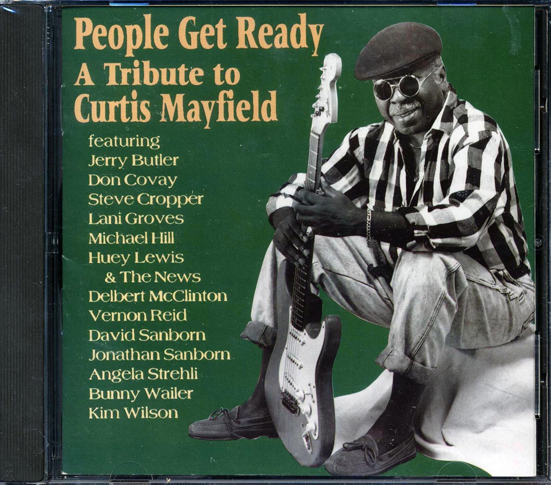 Huey Lewis & The News, Delbert McClinton, Jerry Butler, Angela Strehli, Etc. - People Get Ready: A Tribute To Curtis Mayfield [New CD]