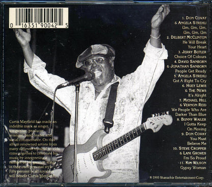 Huey Lewis & The News, Delbert McClinton, Jerry Butler, Angela Strehli, Etc. - People Get Ready: A Tribute To Curtis Mayfield [New CD]