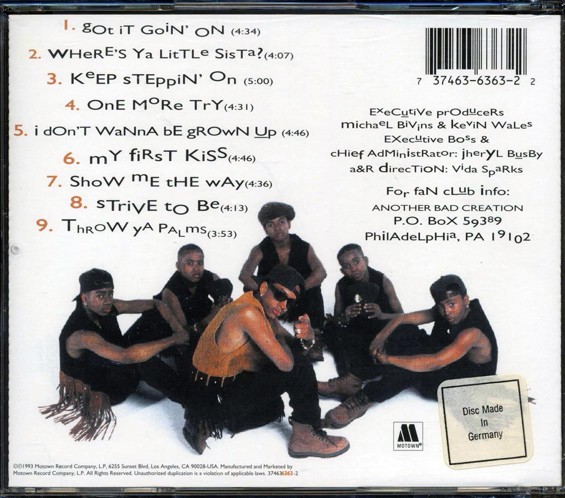 Another Bad Creation - It Ain't What U Wear, It's How U Play It [New CD]