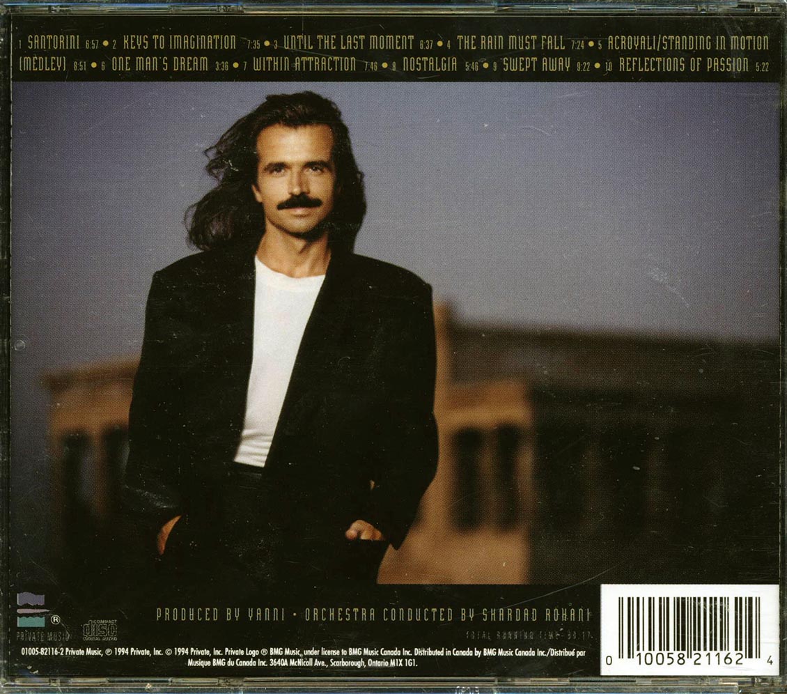 Yanni, Royal Philharmonic Orchestra - Live At The Acropolis [New CD]