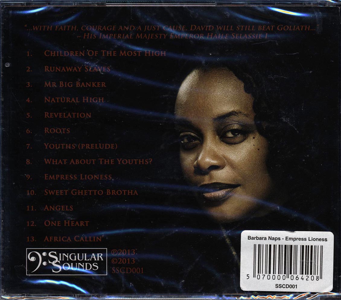 Barbara Naps - Empress Lioness [New CD]