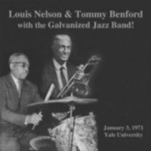 Louis Nelson / Bedford,Tommy - Louis Nelson & Tommy Benford with Galvanized Jazz Music CD