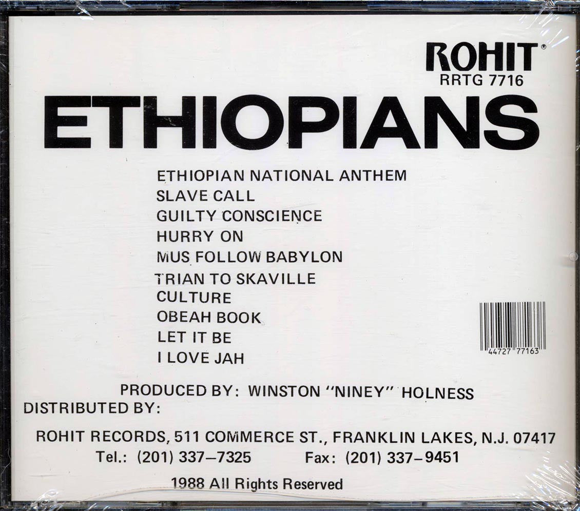 The Ethiopians - Slave Call [New CD]