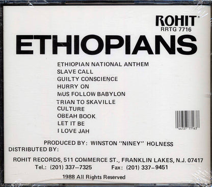 The Ethiopians - Slave Call [New CD]
