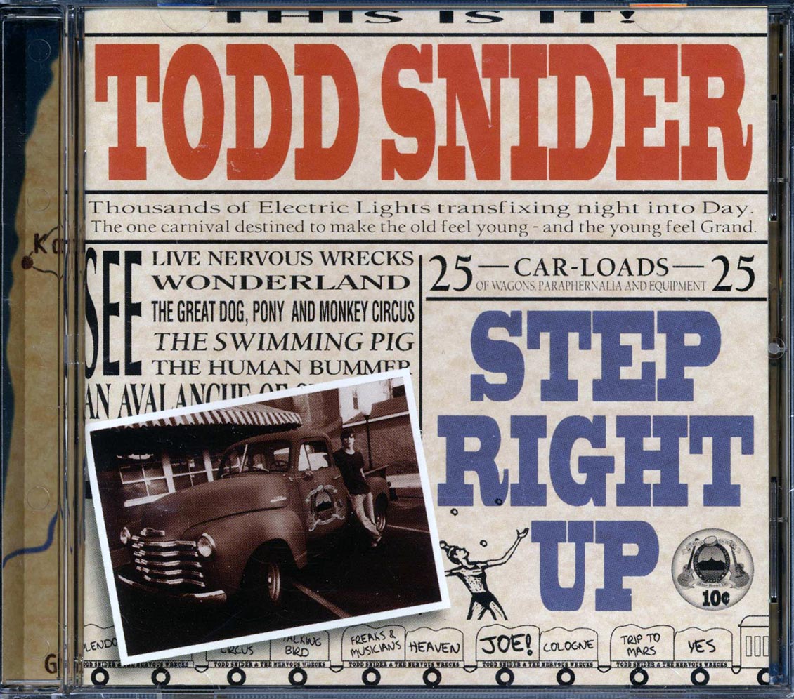 Todd Snider - Step Right Up [New CD]