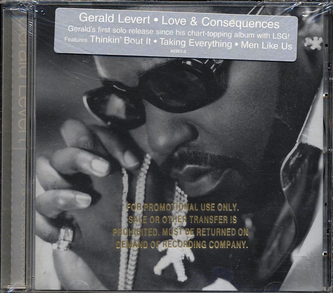 Gerald Levert - Love & Consequences [New CD]