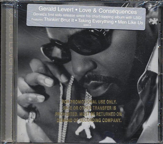 Gerald Levert - Love & Consequences [New CD]