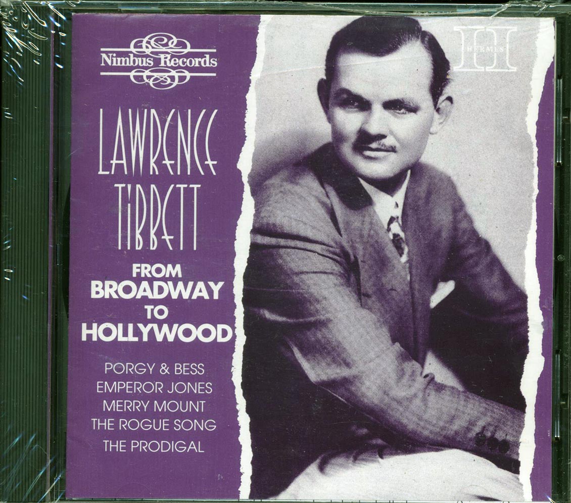 Lawrence Tibbett - From Broadway To Hollywood [New CD]