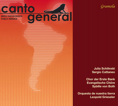 odorakis / Schilinski / Choir Of The Erste Bank - Canto General [CD]