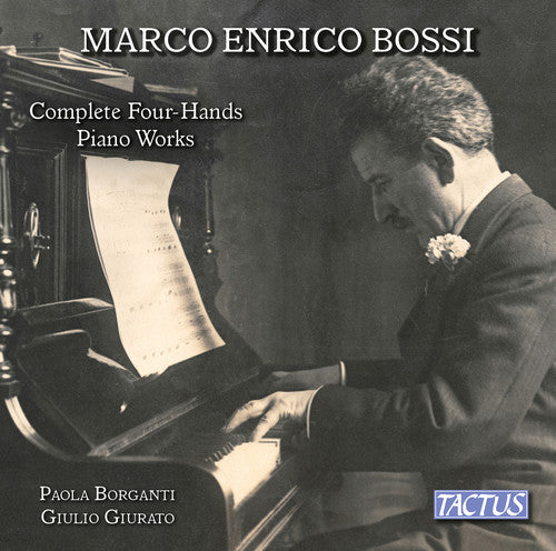 Bossi / Giurato / Borganti - Complete Four-Hands Piano Works Music CD