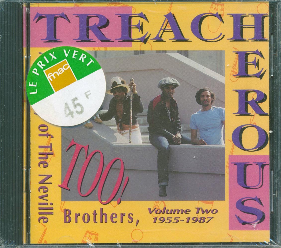 The Neville Brothers - Treacherous Too! A History Of The Neville Brothers, Volume 2 1955-1987 [New CD]