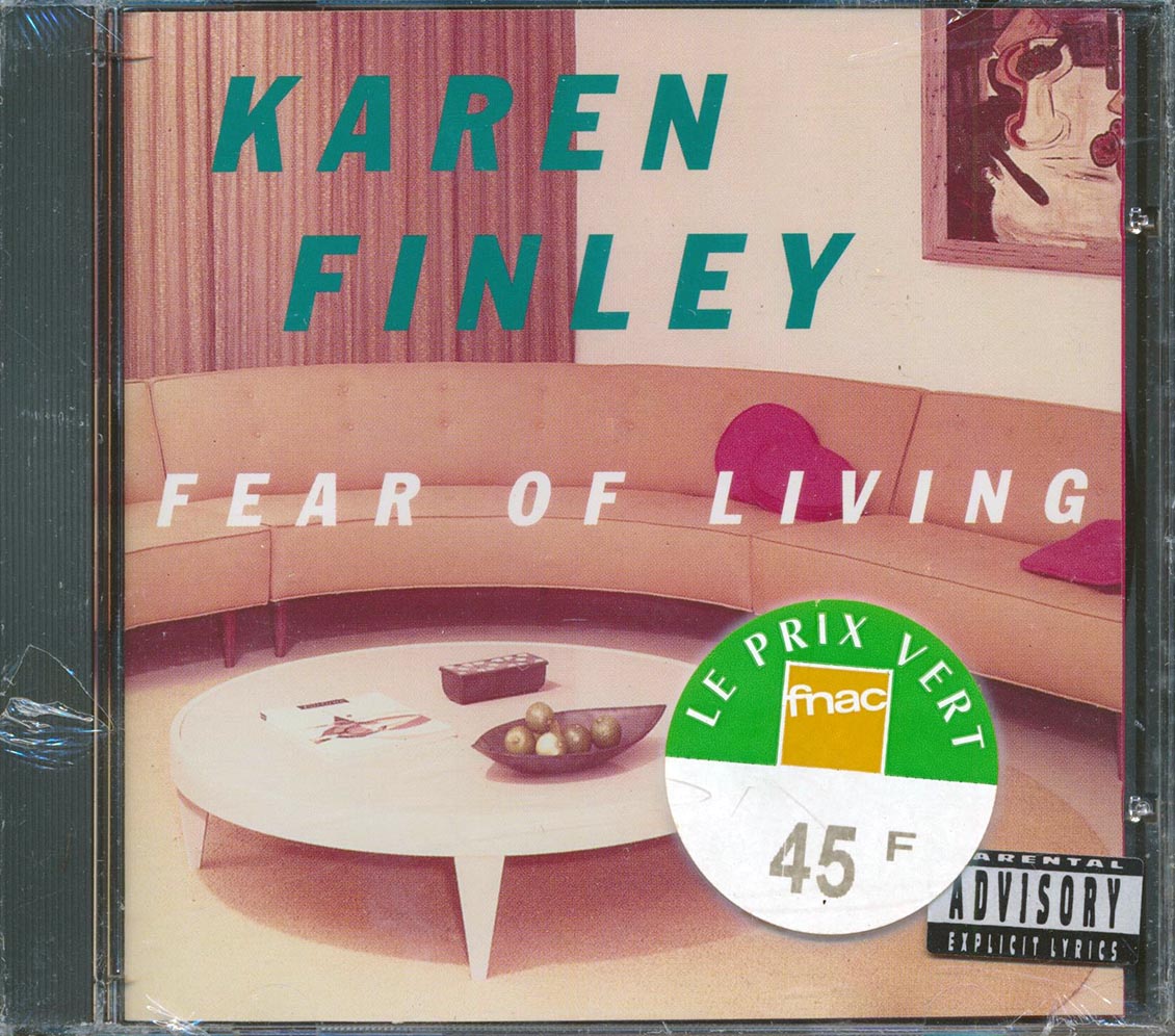 Karen Finley - Fear Of Living [New CD]