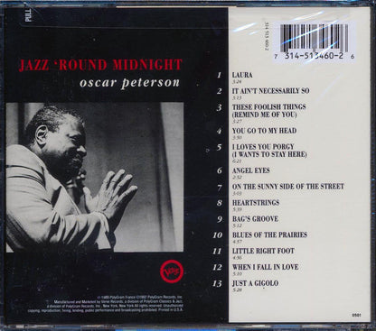 Oscar Peterson - Jazz 'Round Midnight [New CD]