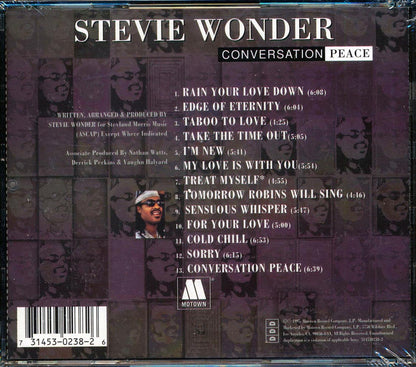 Stevie Wonder - Conversation Peace [New CD]