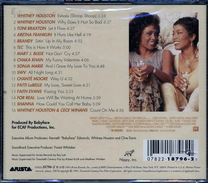 Whitney Houston, Toni Braxton, Aretha Franklin, Etc. - Waiting To Exhale: Original Soundtrack Album [New CD]