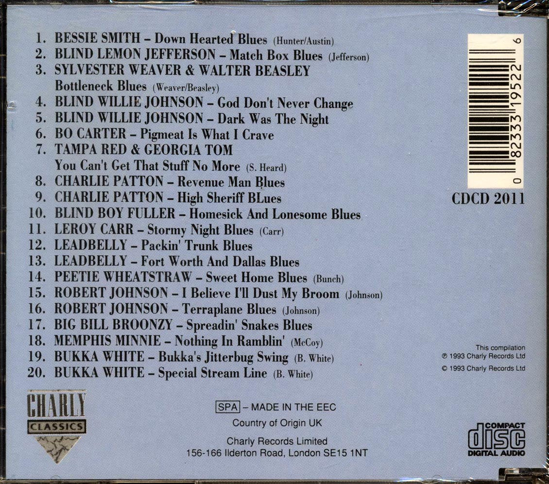 Bessie Smith, Blind Lemon Jefferson, Blind Willie Johnson, Etc. - The Birth Of The Blues [New CD]