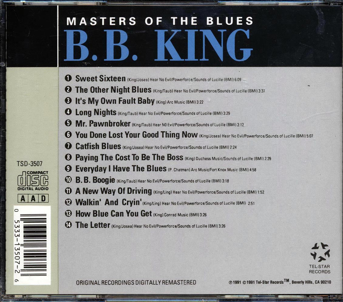 BB King - Everyday I Have The Blues: 14 Legendary Hits [New CD]