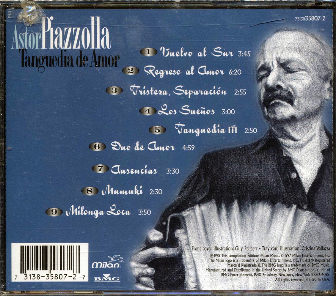 Astor Piazzolla - Tanguedia De Amor [New CD]