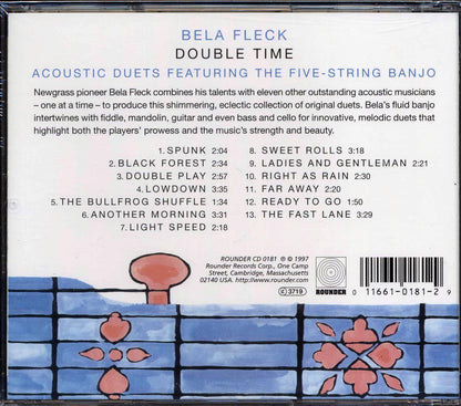 Bela Fleck - Double Time: Acoustic Duets Featuring The Five-String Banjo [New CD]