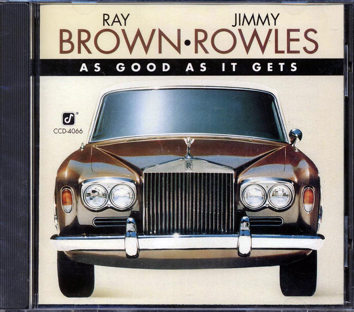 Ray Brown, Jimmy Rowles - As Good As It Gets [New CD]