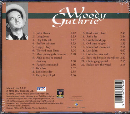 Woody Guthrie - Woody Guthrie [New CD]