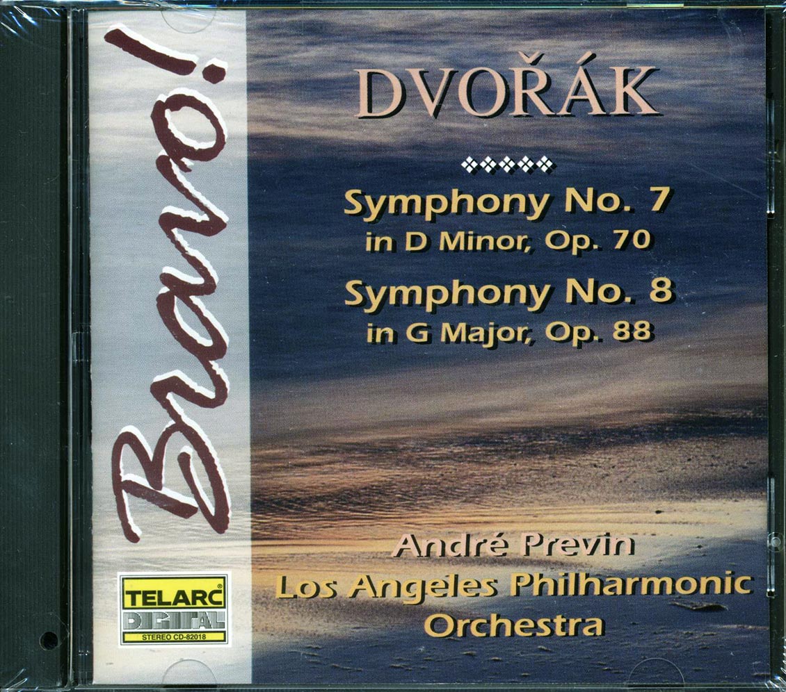 Andre Previn, Los Angeles Philharmonic Orchestra - Dvorak Symphony No. 7 In D Minor, Op. 70 Symphony No. 8 In G Major, Op. 88 [New CD]