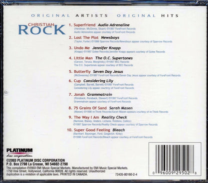 Newsboys, Audio Adrenaline, Jennifer Knapp, Etc. - Christian Rock Volume 2 [New CD]